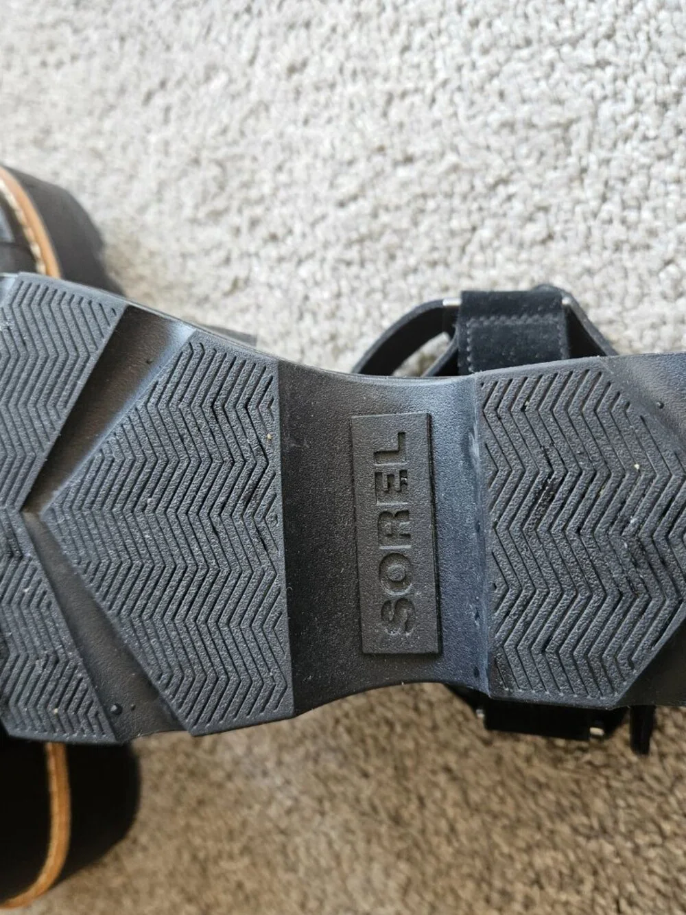 Sorel Joanie IV Ankle Strap (Y-Strap) Wedge Sandals Womens Size 7